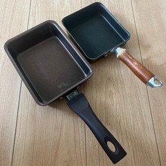フライパン【取手なし】卵焼き用フライパン×2の画像