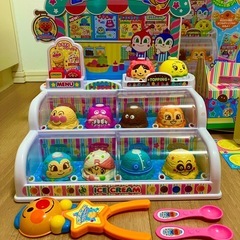 美品 アンパンマン のっけてポン！光ってオーダー★アイスちょうだい!!DXセット 手渡し可 足立区周辺の画像
