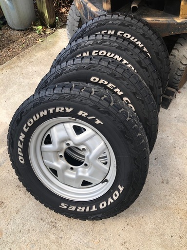 JB23ジムニー純正タイヤホイール中古