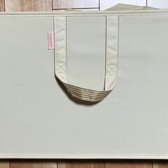 収納ボックス(アイボリー)×3個の画像