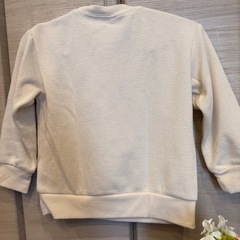 【子供服】消防車・工事車両刺繍トレーナー　サイズ　120の画像