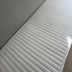 収納引き出し付きセミシングルベッド(マットレス付)の画像