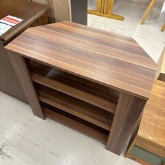 リユースのサカイ栃木店★ジモティ割あり★  ラック ブラウン W80.2×D40.2×H75.5 クリーニング済み TC10944の画像