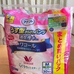 【10/12or13のみ】開封済み大人用紙おむつ（アテント女性用M）の画像
