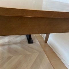 ニトリ製品　ダイニングテーブルの画像