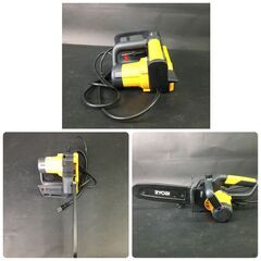 Kyocera/京セラ RYOBI 電気チェーンソー  CS-2502 2021年製 動作確認済 電動工具 工具 25i菊DOの画像