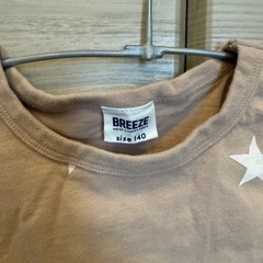 【子供服】BREEZE 星柄 Tシャツ サイズ140の画像