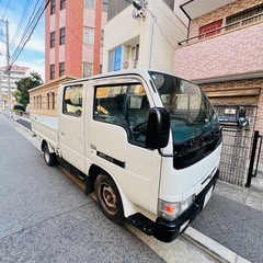 日産アットラス　ダブルキャブ Nissan atlas Double cab Crew Cab  7万KM 1年車検着きの画像