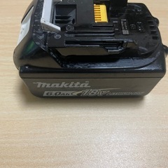 マキタ
mania 18V 6ahバッテリーの画像