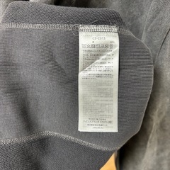 Champion スウェット　リバースウィーブ　ダメージ加工　トレーナー　グレーの画像