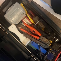 手工具　　工具箱　一式の画像
