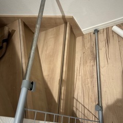 つっぱり収納ネットラックの画像