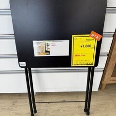 J3049　【リユースのサカイ柏店】　YAMAZEN　ヤマゼン　折りたたみテーブル　　ブラック　参考価格　5,000円の画像