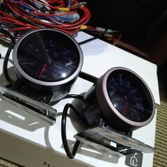 お引取り先決定　オートゲージ　メーター　電圧計　バキューム計の画像