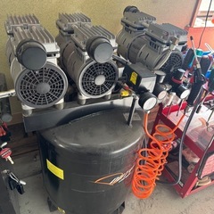 100V エアーコンプレッサー 3馬力 90Ｌの画像