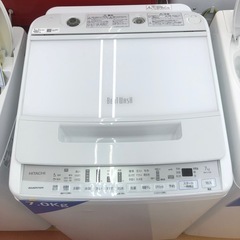 《尼崎市/リサイクルショップドリーム次屋店》★ジモティー割引有★7kg洗濯機　日立　BW-V70F 2020年製　中古品☆尼崎市若王寺☆の画像