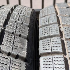 工賃込み　２０２４年製ダンロップ製冬タイヤ　１７５／６５Ｒ１５　４本セットの画像