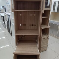 ★リユースのサカイ日立店★HJ7953  レンジボード ナチュラルベージュ H180×D43.5×W59 クリーニング済み の画像