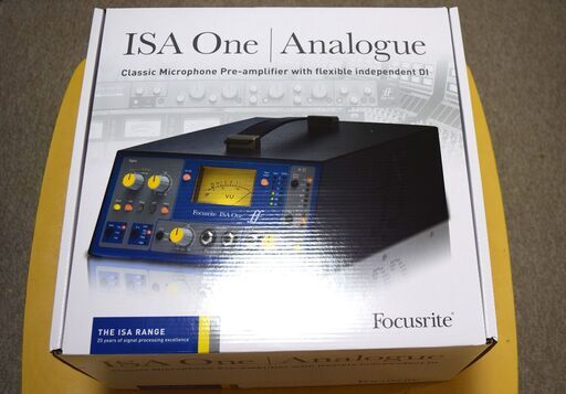 【数回使用のみ】ISA ONE プリアンプ　ほぼ新品の状態です！