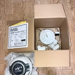 ハンディクリーナー　BLACK+DECKER orb²　　の画像