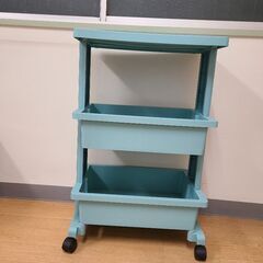 【譲ります】キャスター付きラックの画像