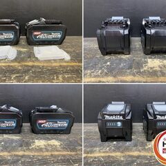 【久留米】【引き取り限定】【中古美品】makita マキタ XGT3 A-71978 パワーソースキット バッテリー(40Vmax/5.0Ah)×2※使用回数/各1回・充電器(DC40RA)・ケース付の画像