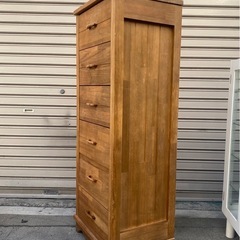 A714♠️北欧風 スリムチェスト 引き出し 6段の画像