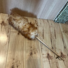 ラムウールはたきの画像