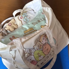 すみっコぐらし 枕 毛布の画像