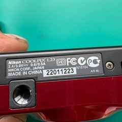 ジャンク市場　Nikon COOLPIX L23 中古の画像