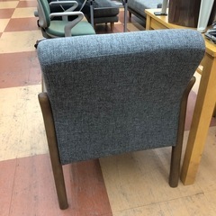 ★限定SALE20%OFF★《尼崎市/リサイクルショップドリーム次屋店》1P木肘ソファ　大川家具　☆尼崎市若王寺☆の画像