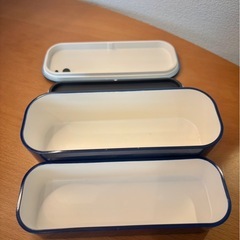 ☆お弁当箱☆食べ終わったらコンパクトにできるの画像