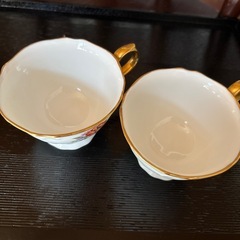 手描き　金箔　カップ☕️の画像