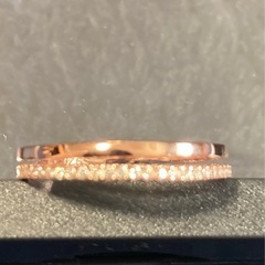 ⭐️新品未着用⭐️結婚式用ドレス（ピンクゴールドリング付） の画像