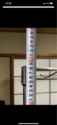 　購入予定者多数
の為終了　スチールラック5段　キャスター付き