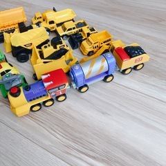 ミニカー はたらくくるま まとめ売りの画像