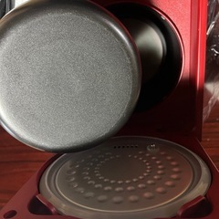 （美品）炊飯器　THE CUBE  RED 4合炊きの画像