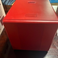 （美品）炊飯器　THE CUBE  RED 4合炊きの画像