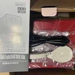 （美品）炊飯器　THE CUBE  RED 4合炊きの画像