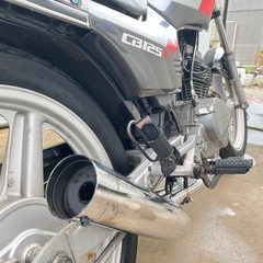 HONDA CB125T 車体の画像