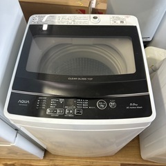 自社配送設置無料　アクア　高年式洗濯機冷蔵庫家電セット　一人暮らしの画像