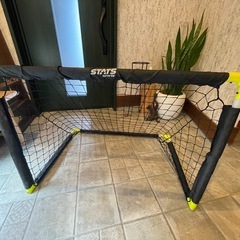 サッカーゴール　おりた折りたたみの画像