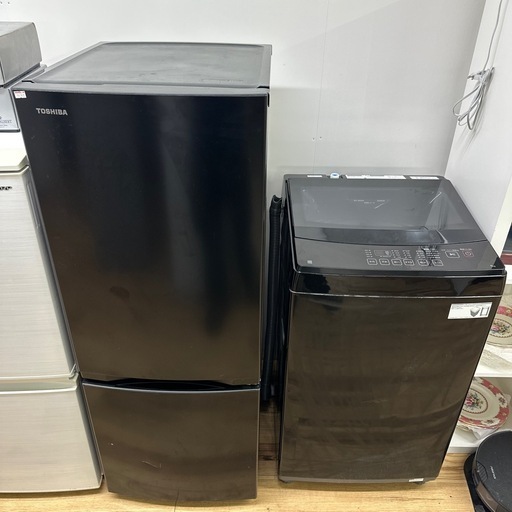 自社配送設置無料　アクア　高年式洗濯機冷蔵庫家電セット　一人暮らし