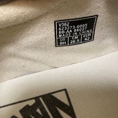靴　vans グレーの画像