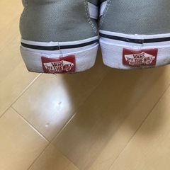 靴　vans グレーの画像