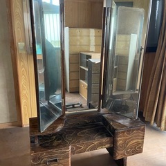 骨董品・三面鏡・ドレッサー・化粧台の画像