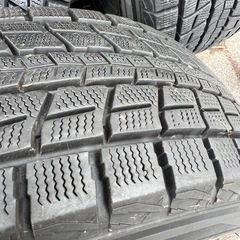 225-60R17、中古タイヤ、スタッドレス、ホイールセット、ダンロップウィンターマックスの画像