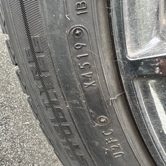 225-60R17、中古タイヤ、スタッドレス、ホイールセット、ダンロップウィンターマックスの画像