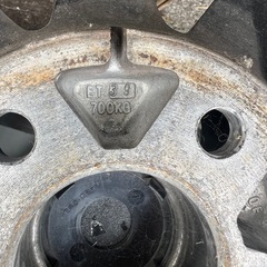 225-60R17、中古タイヤ、スタッドレス、ホイールセット、ダンロップウィンターマックスの画像