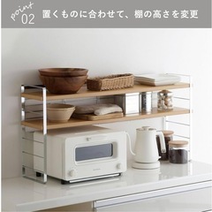 木棚出窓ラック 90cmの画像